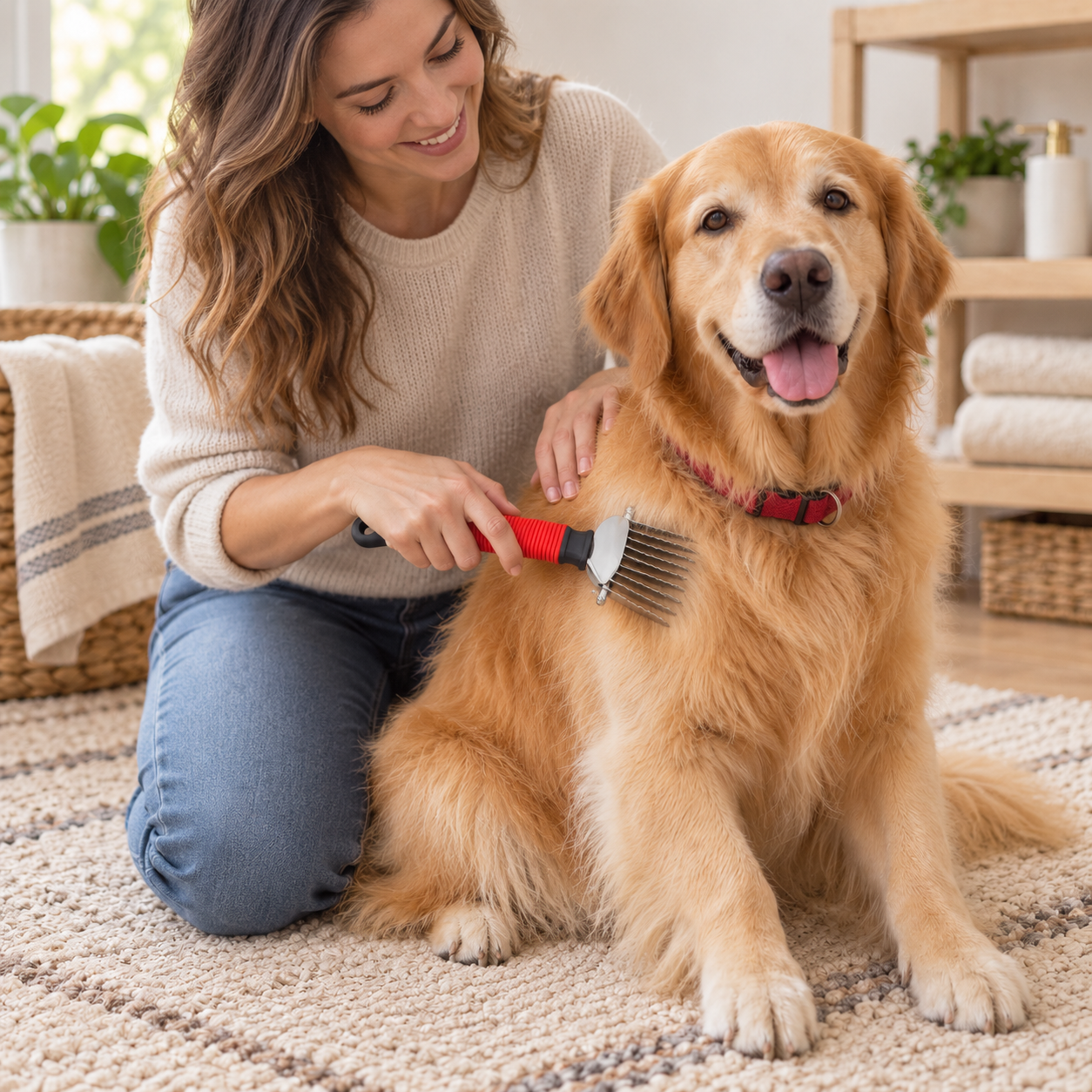 Producto en uso con mascota - Tokio Pet Shop